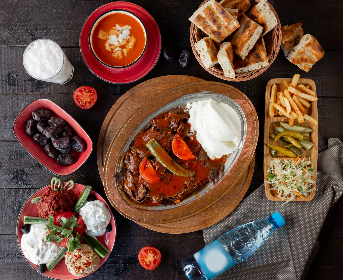 Turkish Food Spread 